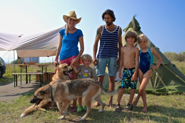 Familie aus Bayern urlaubt in Vama Veche Familienurlaub in Vama Veche