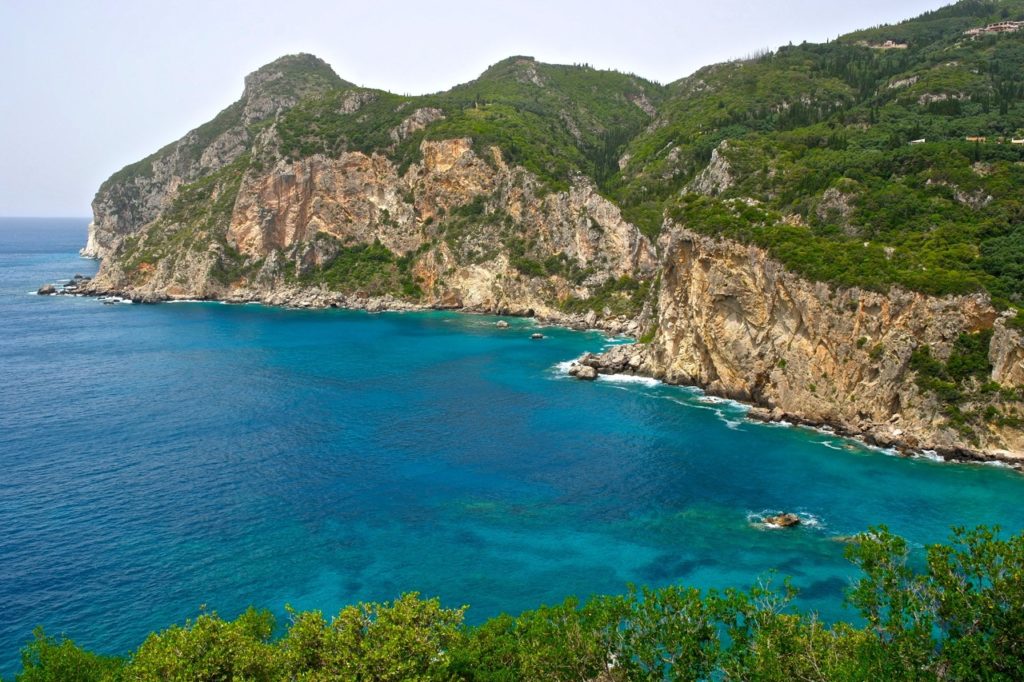 Steilküste Korfu