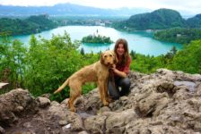 Auf dem Aussichtsberg Ojstrica Aussichtpunkt Bled, tierisch-in-fahrt.de