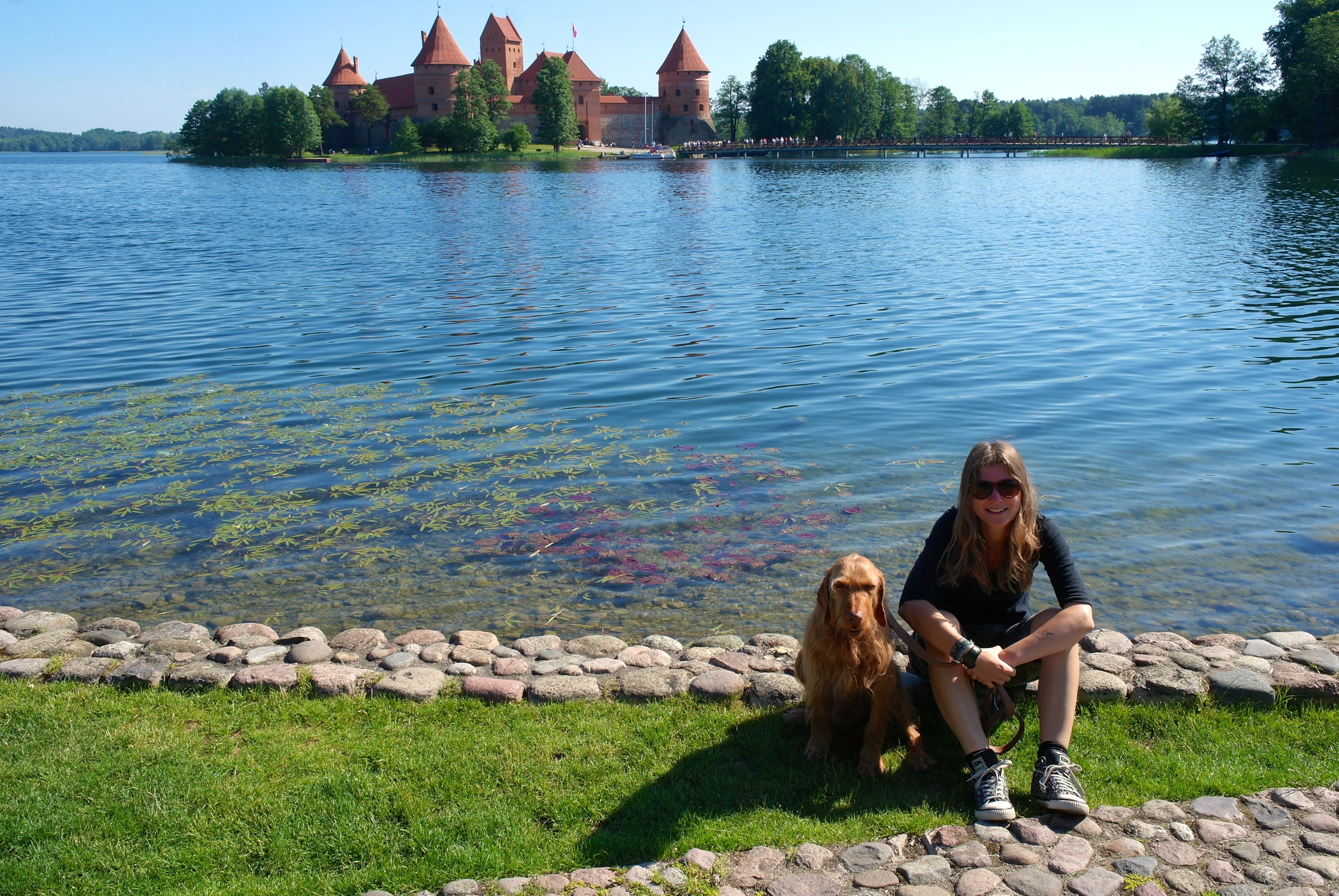 Chilliges Plätzchen vor der Wasserburg Trakai Wasserburg Trakai_tierisch-in-fahrt.de