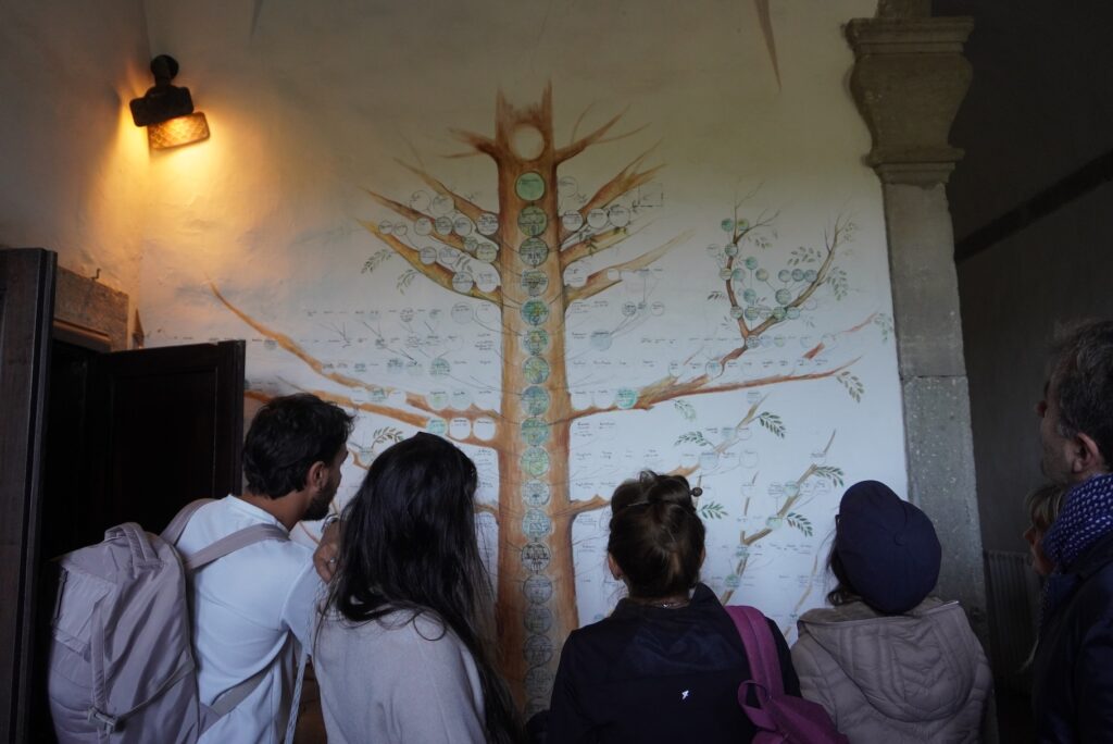 Stammbaum Schloss Ruspoli, @tierisch-in-fahrt.de