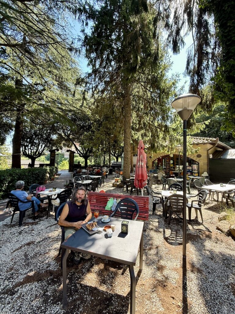 Café in Soriano nel Cimino, @tierisch-in-fahrt.de