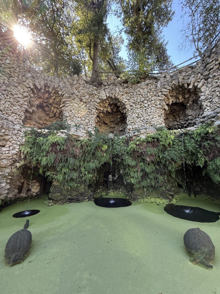 Grotte mit Moos, Villa Lante, @tierisch-in-fahrt.de